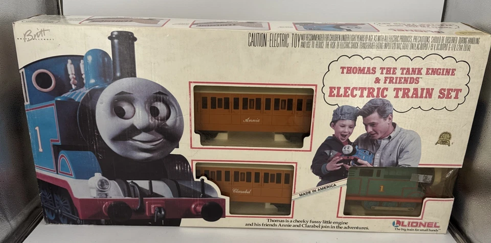 Lionel G Gauge Thomas & Friends Electric Train Set 8-81011 Annie & Clarabel Nice - Image 1 of 4