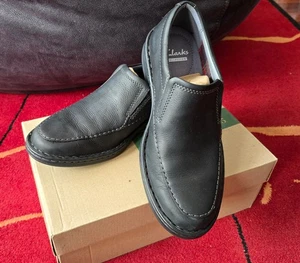 Clarks Men's Kyros Free Shoes US8, UK7, EU41  Black NIB 261 12747 - Bild 1 von 8