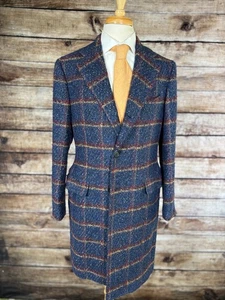 LNWOT Isaia Wool Mohair Boucle Overcoat Size 40 (50 EUR) - Picture 1 of 12