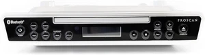 SYLVANIA SKCR2713 Unterbau-CD-Player mit Radiowecker und Bluetooth, silber - Bild 1 von 3