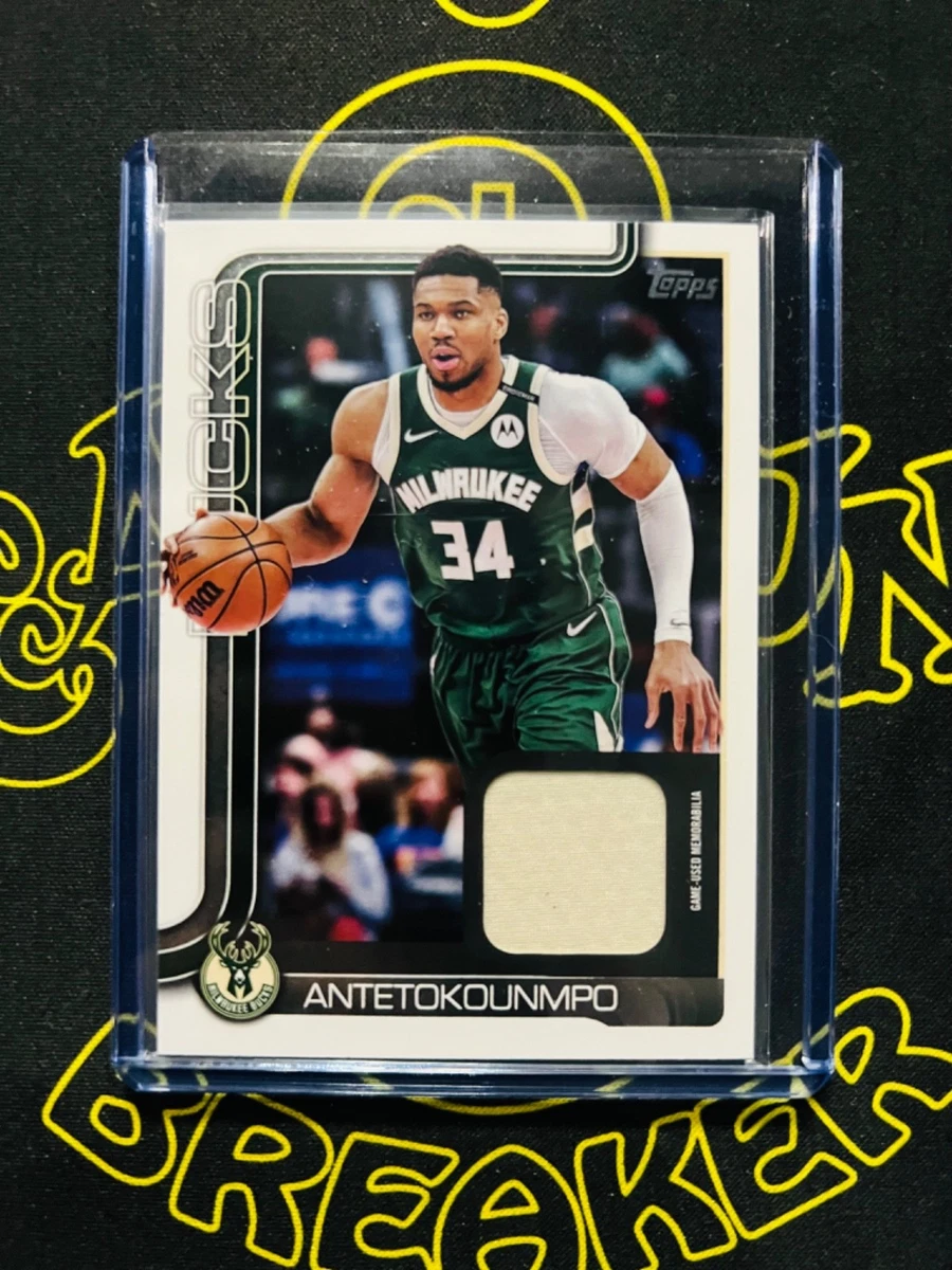 Giannis Antetokounmpo Basketball Memorabilia Trading Cards
