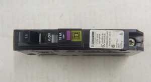 (3) SQUARE D QO115PDF Ground Fault & Arc Fualt  PLUG ON Neutral 1P 20A 120v USED - Picture 1 of 4