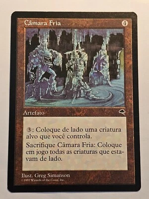 COLD STORAGE●TEMPEST●MTG●PORTUGUESE●RARE●1997●NM●1817 - Image 1 of 2