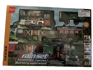 Kids Railway Train Car Track Play Set Toy