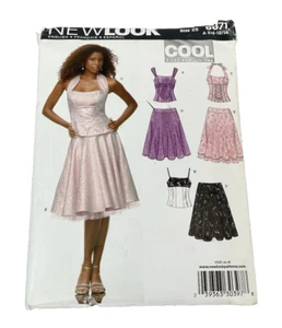 Prendas para el torso y faldas NewLook Simplicity 6671 para mujer con patrón de costura para niños 3/4-13/14 - Imagen 1 de 3
