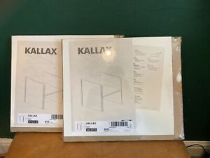 New and unopened - IKEA KALLAX Shelf Insert X 2 White