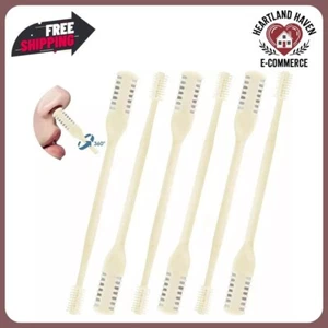 6 Pcs 2-In-1 Nasal Hair Cutter, Upgrade Double Sided Nose Hair Knife, 360° Nostr - Picture 1 of 6