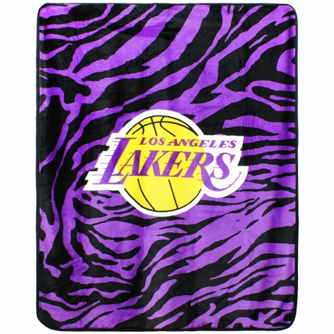 Los Angeles Lakers NBA Throw Blanket, 50" x 60" Cover