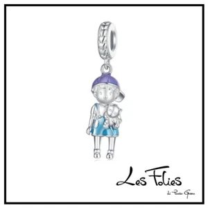 Charm Bambino con Peluche in argento 925 - Les Folies (Modello Pandora) - Foto 1 di 10