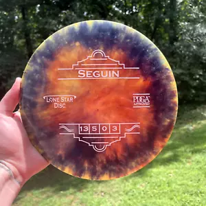 Seguin Lone Star Disc Lima Distance Driver Golf PDGA Custom Dye 152g Texas LSD X - Picture 1 of 4