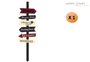 Harry Potter All Directional Sign Decoration 36cm x 1.2mtr Party Supplies - Picture 1 of 1