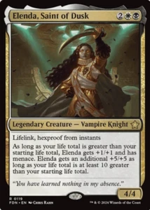 MTG FDN Elenda, Saint of Dusk Reg - Picture 1 of 2