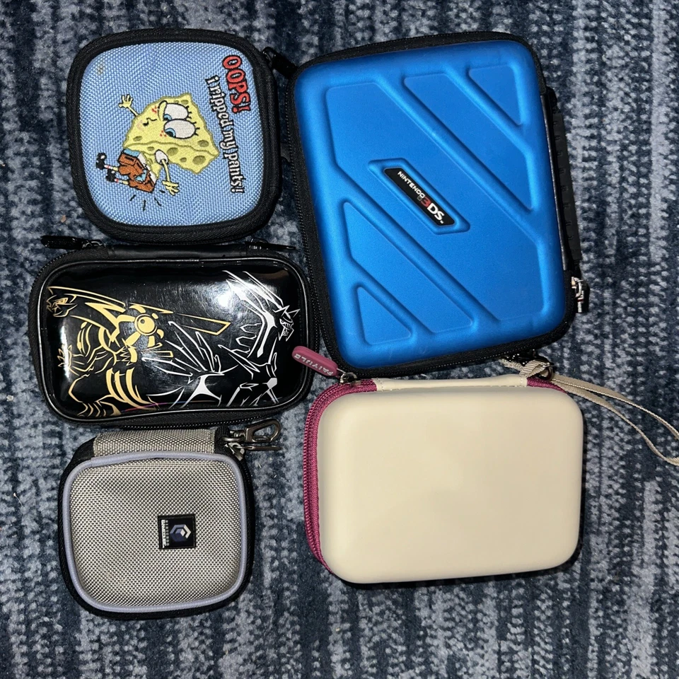 Lote Estuche de Viaje Nintendo Gameboy Advance DS Estuche de Transporte Bolsa de Viaje Lote Foto 1 de 1