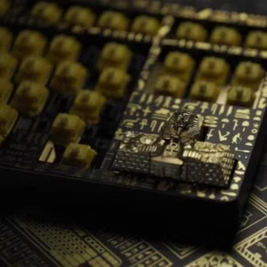 Unique Egyptian Pharaoh Computer keyboard keycaps Ancient Charm Directional keys - Picture 1 of 10