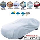 Car Cover Large Waterproof UV Protection Breathable Scratch Resistant Outdoor