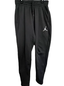 NIKE Jordan Jumpman Sweatpants Black Athletic Therma Fit Boys Size Small - Picture 1 of 13