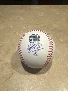 Eddie Rosario Signed World Series Baseball Atlanta Braves - Picture 1 of 2