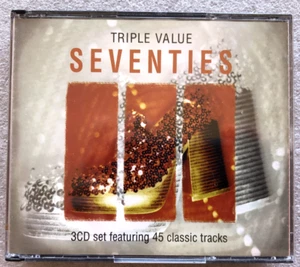 triple value SEVENTIES 3CD 70's CLASSICS Fat Box - Picture 1 of 4