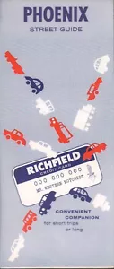 Richfield Road Map 1962: Phoenix NOS - Bild 1 von 1