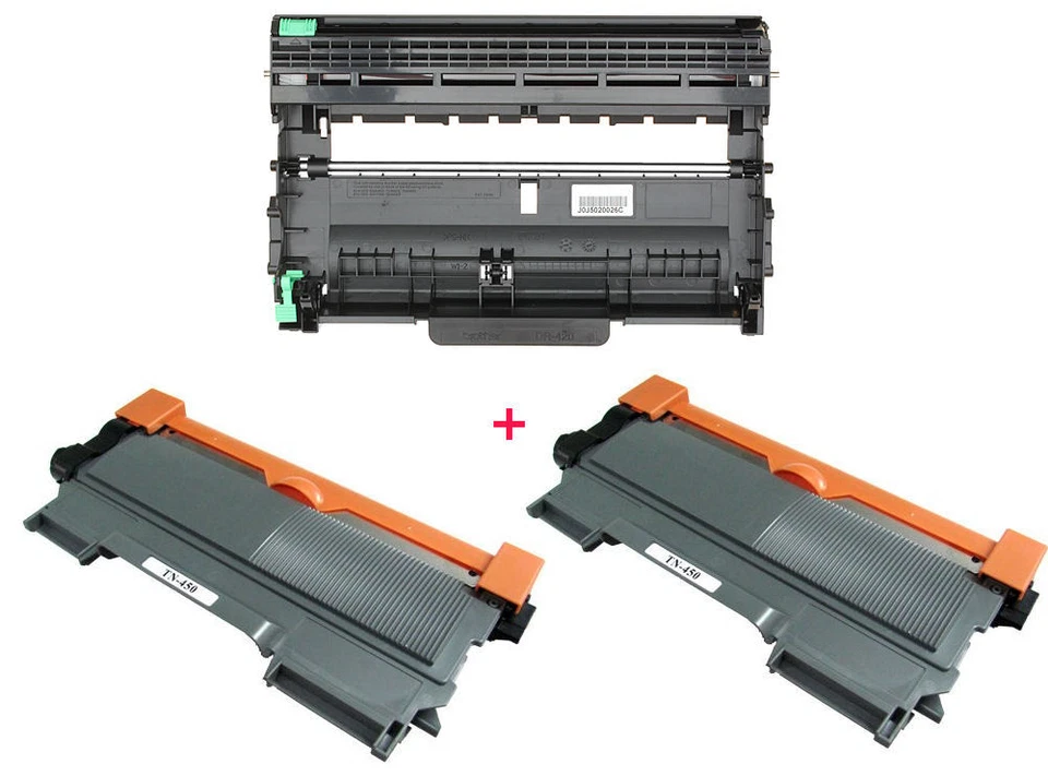 Compatible (2 TN450+DR420) (2Toner+1 Drum) for Brother DCP-7060D,DCP-7065DN - Image 1 of 1