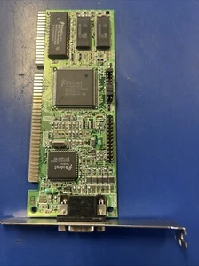 JAX-8232D/V4 TRIDENT MICROSYSTEMS VGA 16BIT TVGA9000D 512K Vintage Retro - Picture 1 of 6