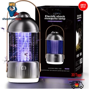 electric insect killer 2000 v, mosquito lamp camping, mosquito trap, electric... - Bild 1 von 8