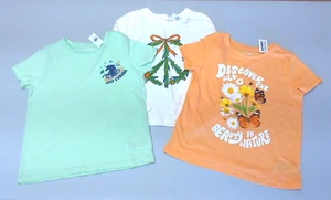 Lot of 3 Old Navy Girl's T-Shirts Size 8 Medium New - Picture 1 of 17