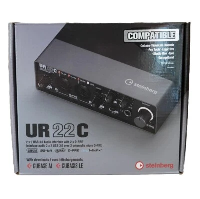 Steinberg UR22C USB3.0 Audio Interface Brand New Ship from Japan - Image 1 of 4