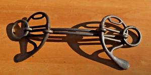 Vintage Double Bar Gag Snaffle Big with ornate side designs. - Picture 1 of 5