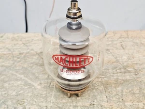 Machlett 3-500ZG RF Transmitting Amplifier Tube 3-500 Eimac Hipot Tested Amp - Zdjęcie 1 z 4