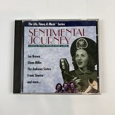 Sentimental Journey: Songs of the World War II Era - Music CD -  -   -  - Very G