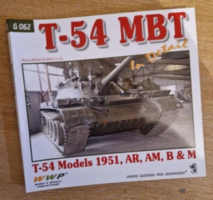 T-54 MBT in detail book G062 Models 1951 AR AM B & M František Kořán tank Army - Picture 1 of 7