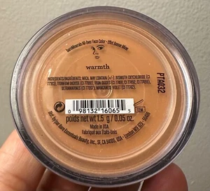 bare Minerals WARMTH Face Color ~ a sun kissed ~1.5g~ - Picture 1 of 2