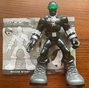 2009 Snake Eyes Tough Troopers GI Joe Rise of Cobra Hasbro working lights sounds - Bild 1 von 3