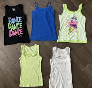 JUSTICE Lot of 7 Girls Tops Shirts Size 10 EUC - Picture 1 of 16