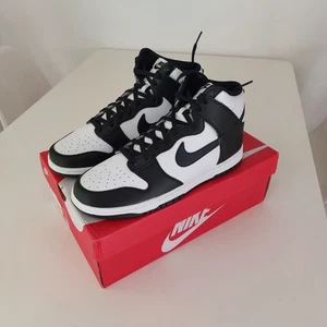 Nike Dunk High Black White Size 9 brand new - Picture 1 of 7