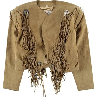 Vintage Scully Fringe Suede Leather Jacket Women's Size L - Image 1 of 4