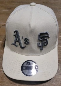 New Era SF Giants Oakland A's Battle Of The Bay Youth 9FORTY Hat Cap Snapback - Picture 1 of 7