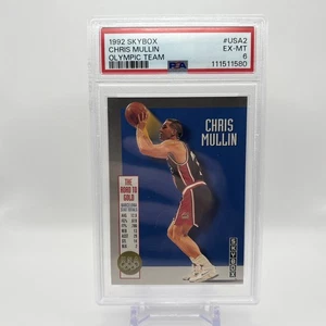 1992 Skybox Olympic Team USA2 Chris Mullin - PSA 6 - Picture 1 of 2