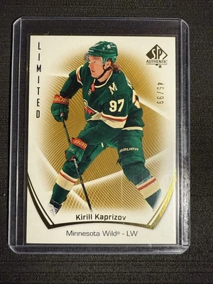 2021-22 SP Authentic Limited Gold #97 Kirill Kaprizov /99 - Image 1 of 2