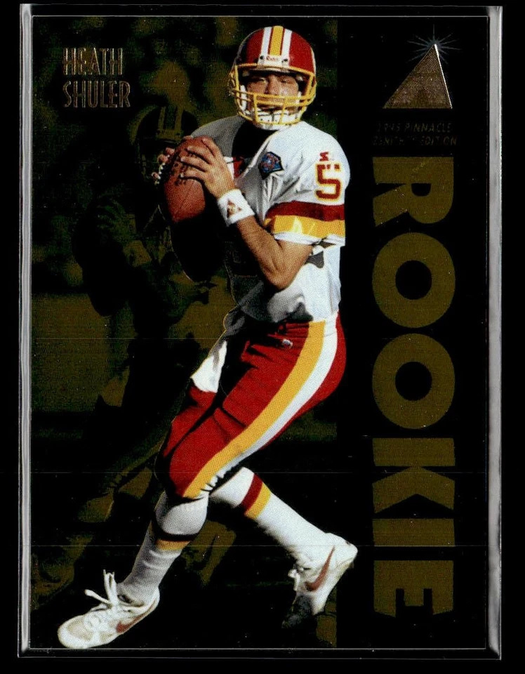 1995 Zenith #Z132 Heath Shuler Card Washington Redskins - Image 1 of 2