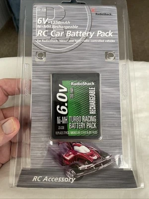 Batería de coche Radio Shack R/C Max 1500 6,0 voltios 23-338 y ENVÍO GRATUITO Foto 1 de 4