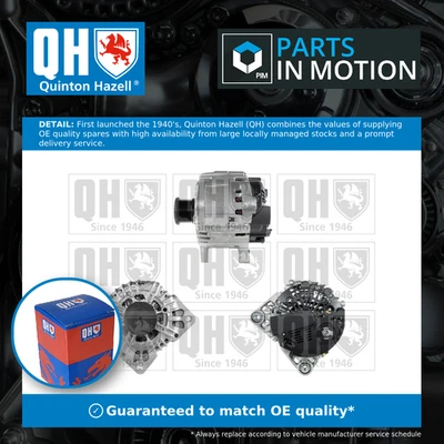 Alternator fits VAUXHALL VIVARO X83 2.0D 06 to 14 QH Genuine Quality Guaranteed - Image 1 of 4