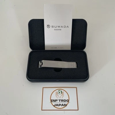 Cortaúñas SUWADA Alta Calidad Plegable Tipo 75mm con Estuche Hecho en JAPÓN NUEVO Foto 1 de 4