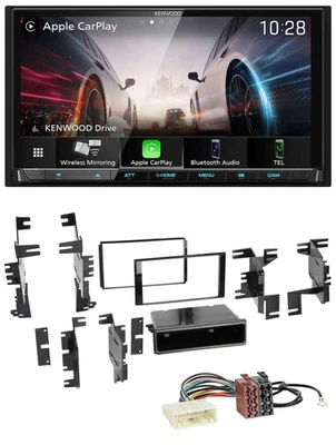 Kenwood MP3 2DIN USB DAB Bluetooth Autoradio für Nissan Juke Navara NV ab 12 - Bild 1 von 4