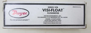 DWYER VFB-83   FlowMeter - Picture 1 of 2