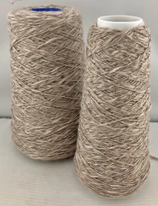Todd & Duncan Lomond Chunky Slub Geelong Knitting Yarn - Natural Melange - Picture 1 of 1