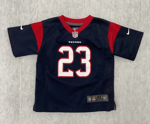 Houston Texans Jersey Toddler 4T Blue #23 Arian Foster Boys Nike NFL Baby Infant Cover