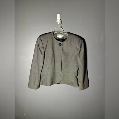 Blazer vintage Christian Dior 100 % lana para mujer talla 12 Foto 1 de 4