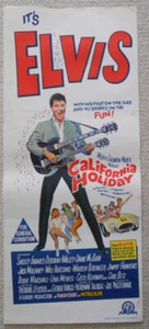 Elvis Presley ORIG OZ Daybill Movie Poster California Holiday (Spinout) EX 1966 - Picture 1 of 1